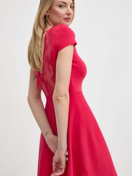 Sukienka mini Morgan różowa
