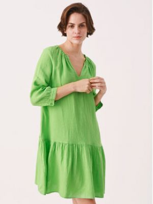 Voľné priliehavé šaty Part Two zelená