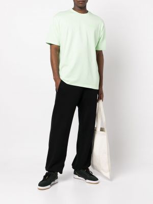 Kokvilnas t-krekls ar apdruku 032c zaļš