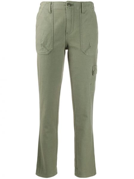 Pantalones cargo slim fit Frame verde