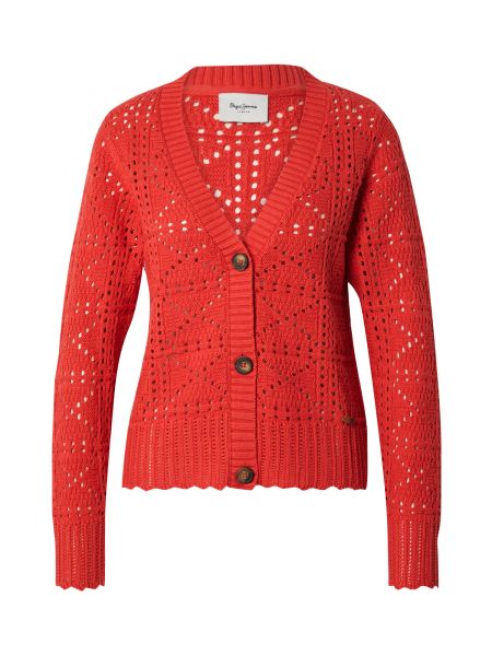Cardigan Pepe Jeans rosso