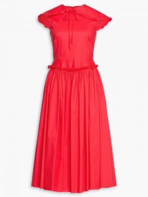 Midi šaty Vivetta - Červená
