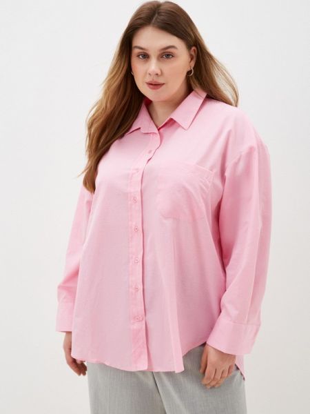 Рубашка Trendyol розовая