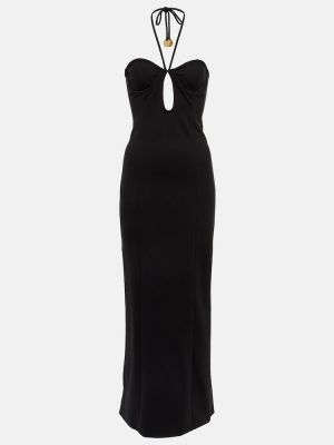 Μάξι φόρεμα Staud μαύρο