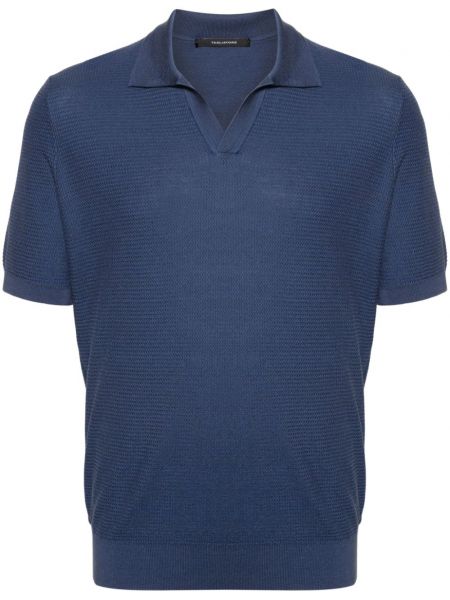 Poloshirt Tagliatore blå