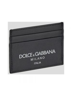 Cartera de cuero con estampado Dolce & Gabbana