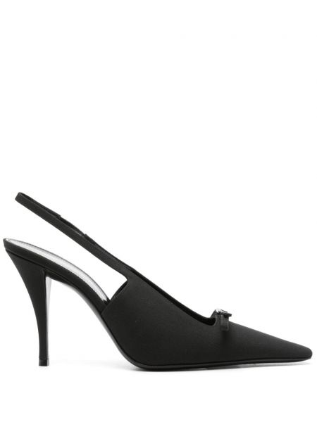 Slingback pumper med stropper Saint Laurent sort