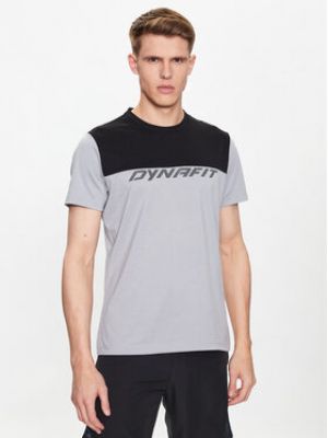 Priliehavé tričko Dynafit sivá