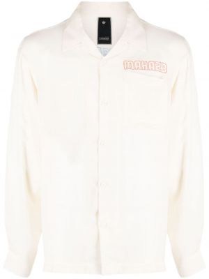 Siuvinėta marškiniai Maharishi balta