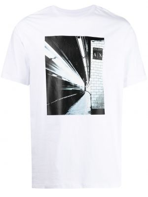 T-shirt Armani Exchange vit