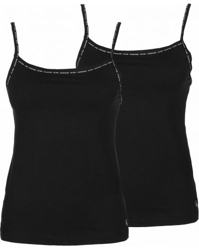 Calvin Klein Underwear Tielko 'CAMISOLE 2PK'  čierna