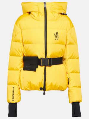 Smučarska jakna Moncler Grenoble rumena