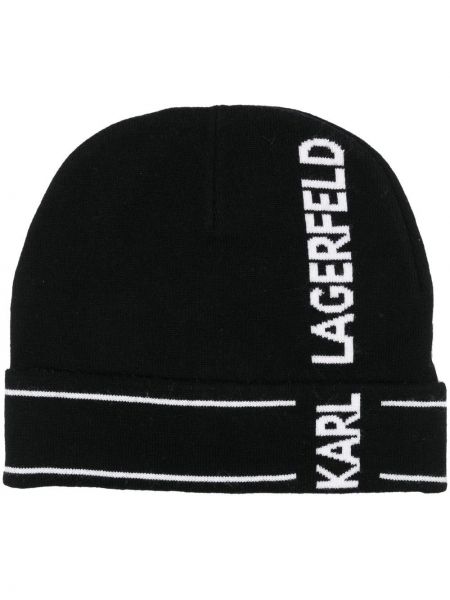 Плетена шапка Karl Lagerfeld