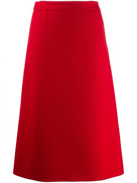 Falda Prada rojo