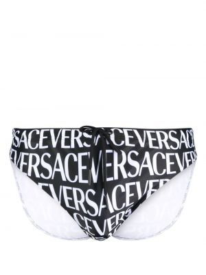Slip con stampa Versace
