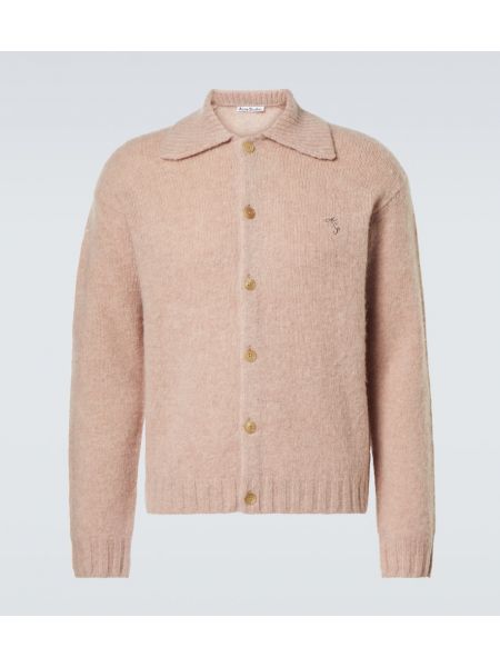 Tröja i ull Acne Studios rosa