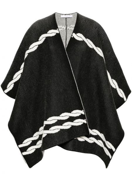 Asymetrický žakárový kabát Iro