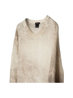 Sweter oversize Avant Toi beżowy