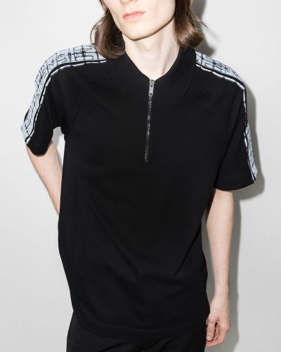 Poloshirt mit reißverschluss Givenchy schwarz