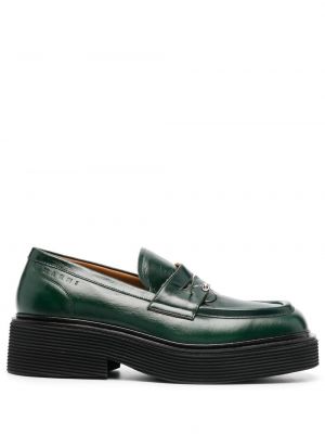 Chunky loafers Marni grønn