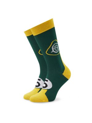 Socken mit absatz mit absatz Heel Tread grün