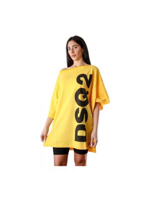 Kaftan Dsquared2 - Żółty