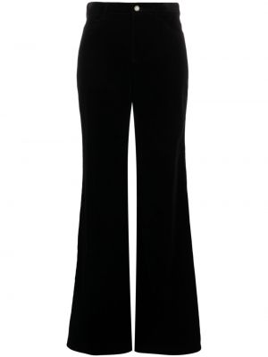 Pantalon large Saint Laurent noir