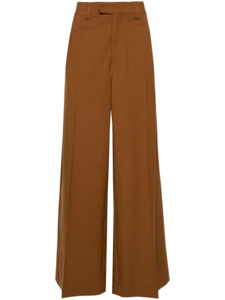 Pantalon plissé Vetements marron
