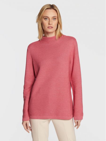 Длинный свитер Olsen розовый