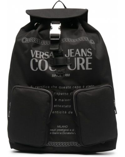Mochila Versace Jeans Couture negro
