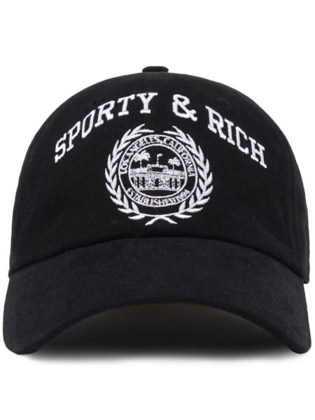 Broderet hat Sporty & Rich sort