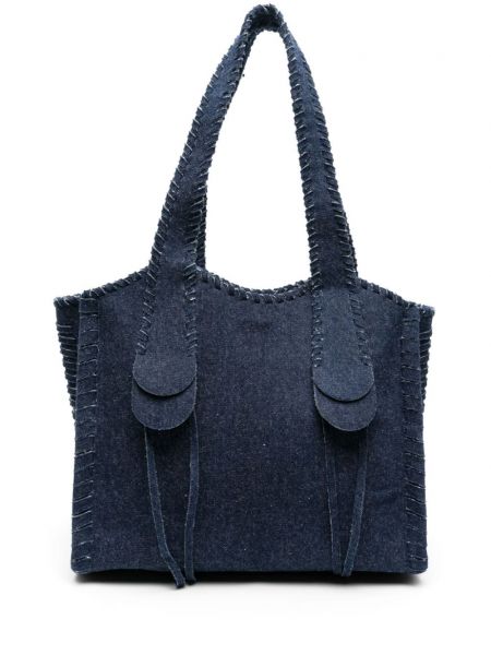Nakupovalna torba Chloe modra