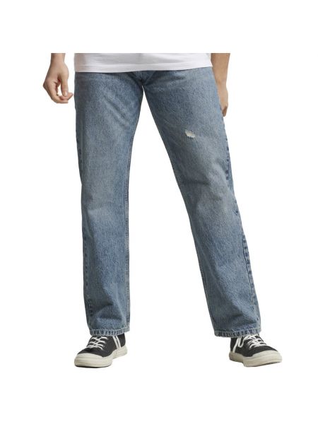 Прямые джинсы ретро Superdry синие
