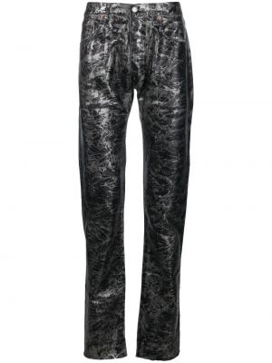 Straight leg jeans con stampa Gallery Dept.