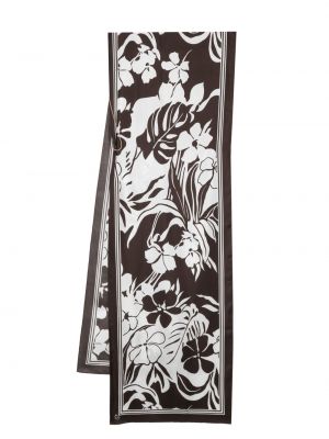 Копринен шал на цветя N°21