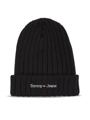 Шапка Tommy Jeans черно