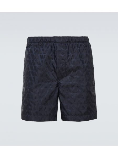 Jacquard boxershorts Valentino blå