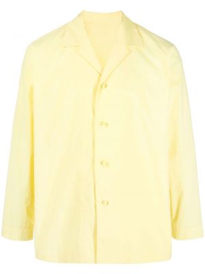 Camicia a maniche lunghe Homme Plissé Issey Miyake, giallo