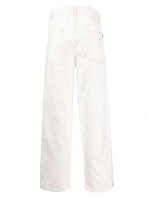 Proste jeansy :chocoolate białe