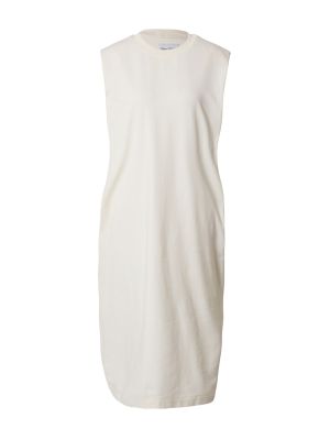 Памучна дънкова рокля Marc O'polo Denim бяло