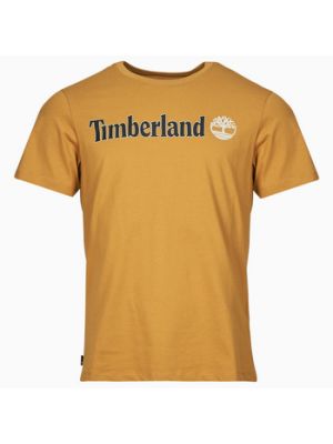 T-shirt a maniche corte Timberland marrone