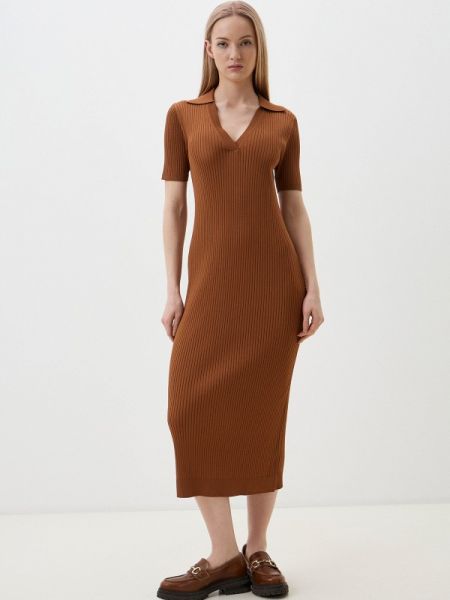 Платье Lusio коричневое
