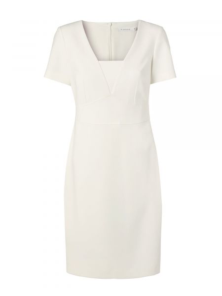 Коктейлна рокля slim Tatuum бяло