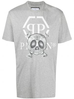 T-shirt en coton à imprimé Philipp Plein