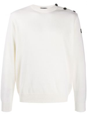 Пуловер с копчета Paul & Shark бяло