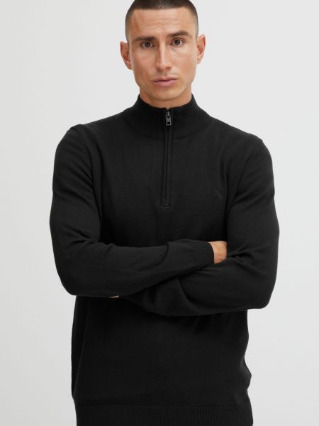 Пуловер Solid черный