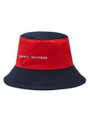 Cepure Tommy Hilfiger sarkans