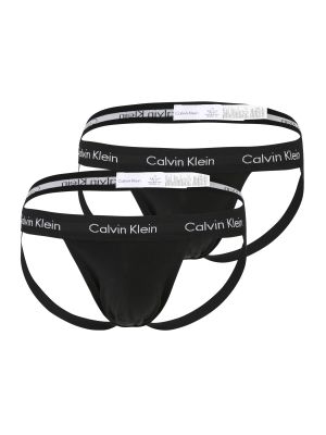 Bavlnené slipy s potlačou Calvin Klein Underwear