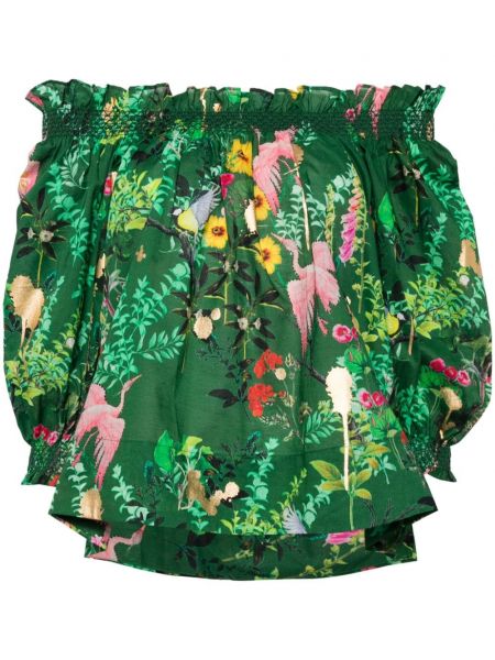 Bluse Cynthia Rowley grøn