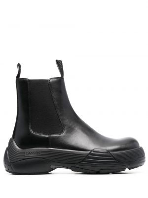 Členkové topánky Lanvin čierna